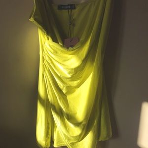 Slinky wrap over play suit, brand new